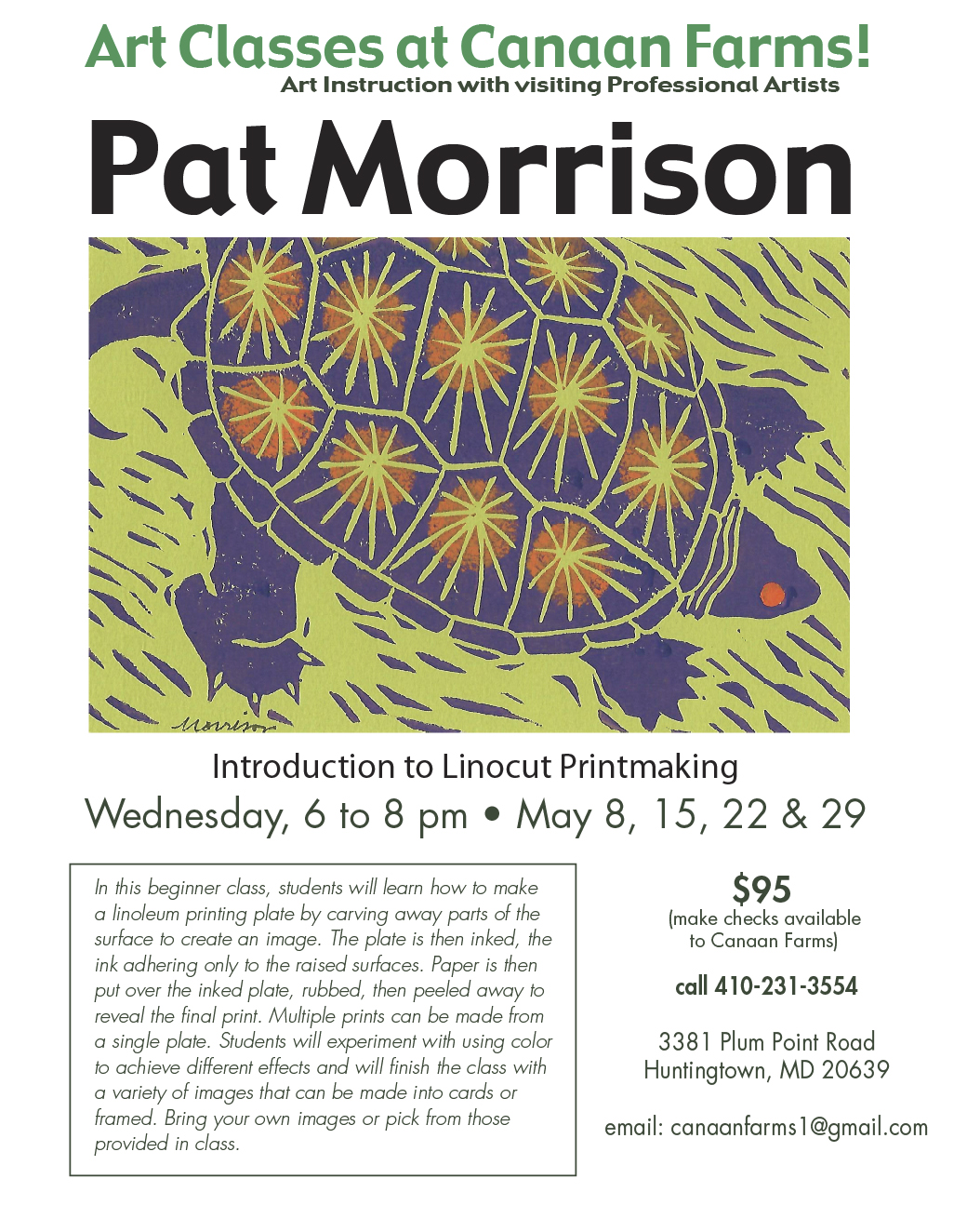 Pat Morrison Art Workshop